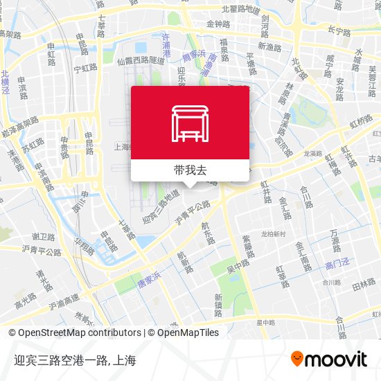 迎宾三路空港一路地图