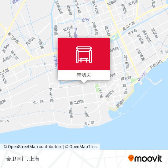 金卫南门地图