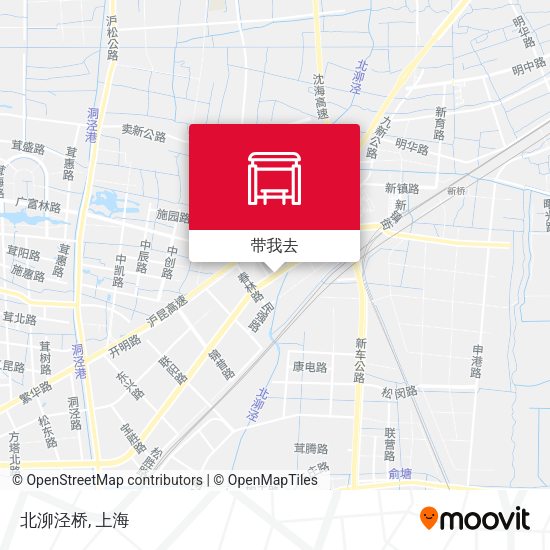 北泖泾桥地图
