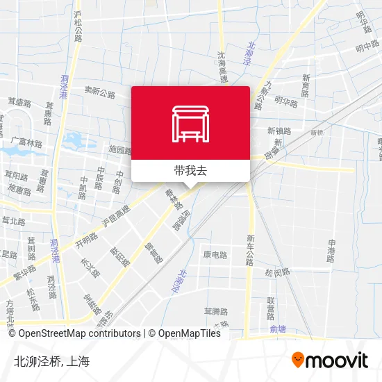 北泖泾桥地图
