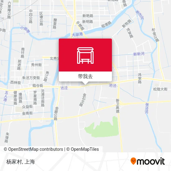 杨家村地图