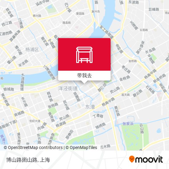 博山路崮山路地图