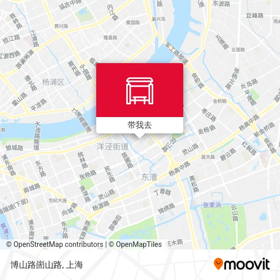 博山路崮山路地图