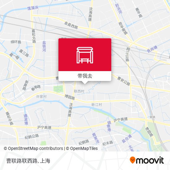 曹联路联西路地图