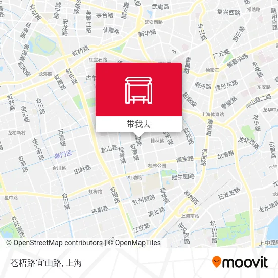 苍梧路宜山路地图