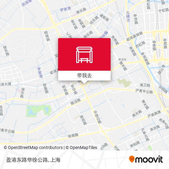 盈港东路华徐公路地图