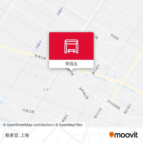 蔡家堂地图
