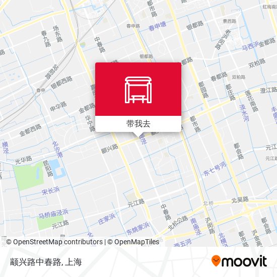 颛兴路中春路地图