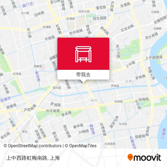 上中西路虹梅南路地图