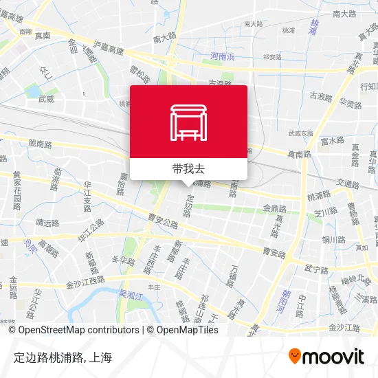 定边路桃浦路地图