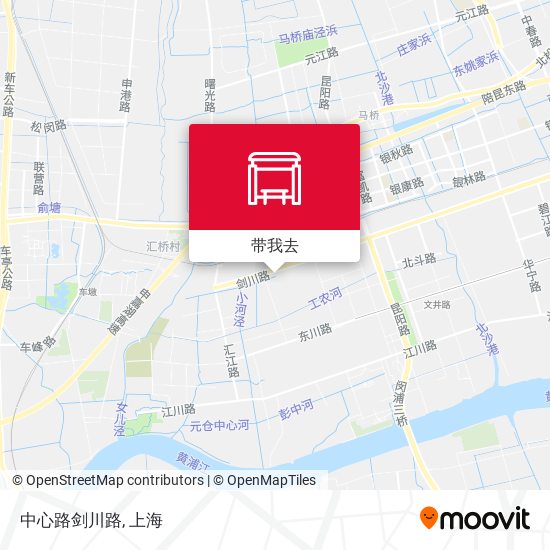 中心路剑川路地图