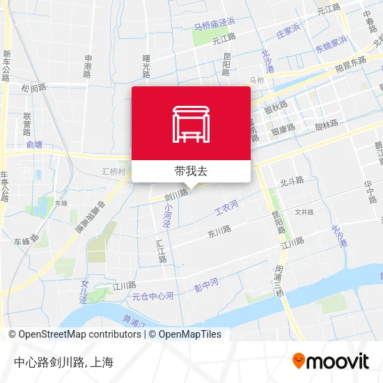 中心路剑川路地图