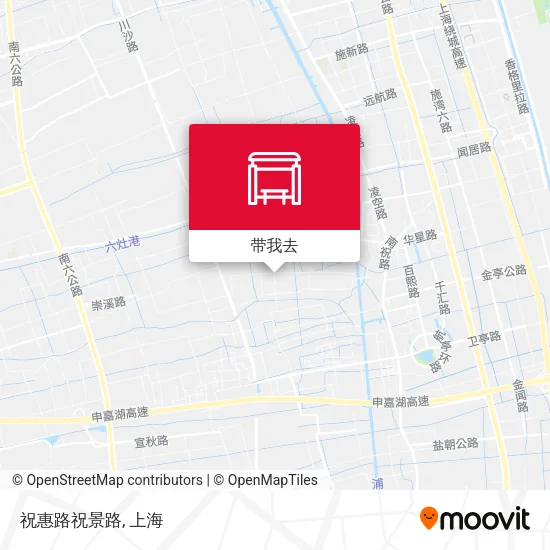 祝惠路祝景路地图