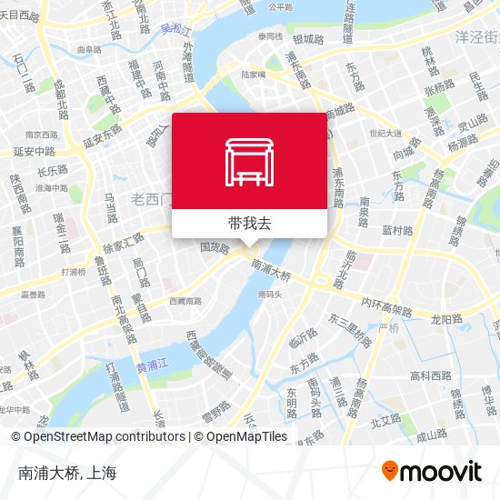 南浦大桥地图