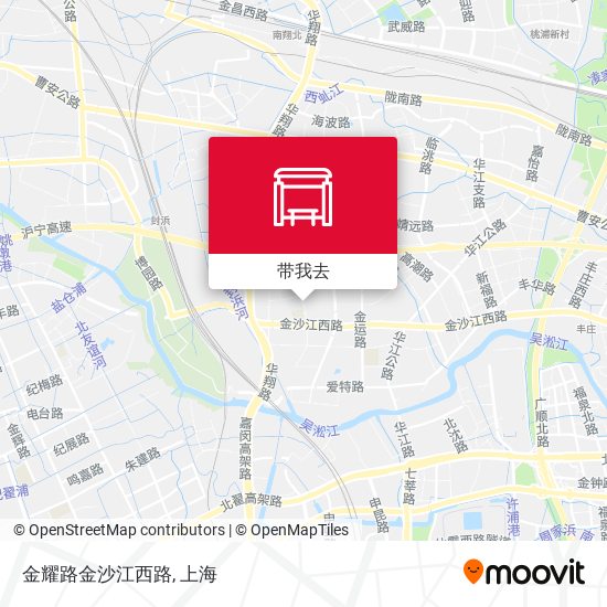 金耀路金沙江西路地图