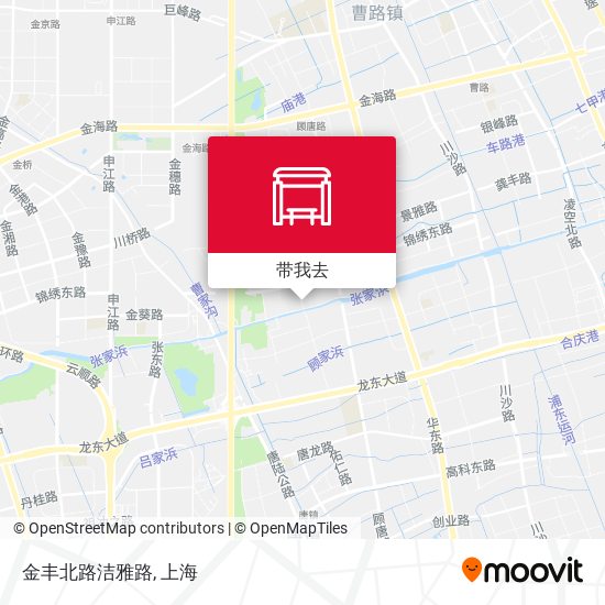 金丰北路洁雅路地图