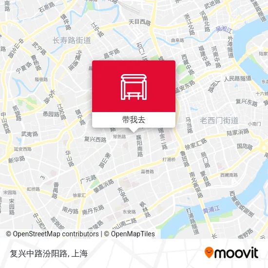 复兴中路汾阳路地图