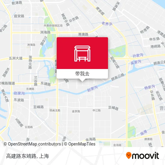 高建路东靖路地图