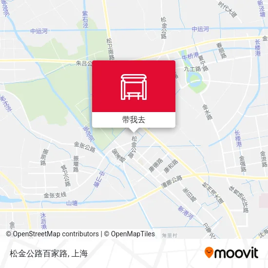 松金公路百家路地图