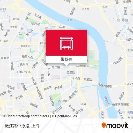 嫩江路中原路地图