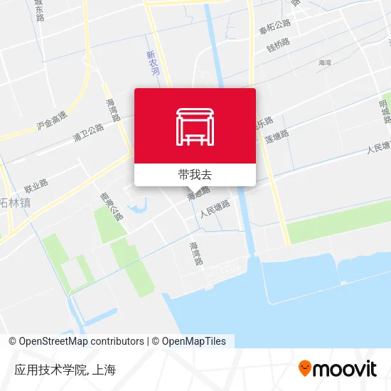应用技术学院地图