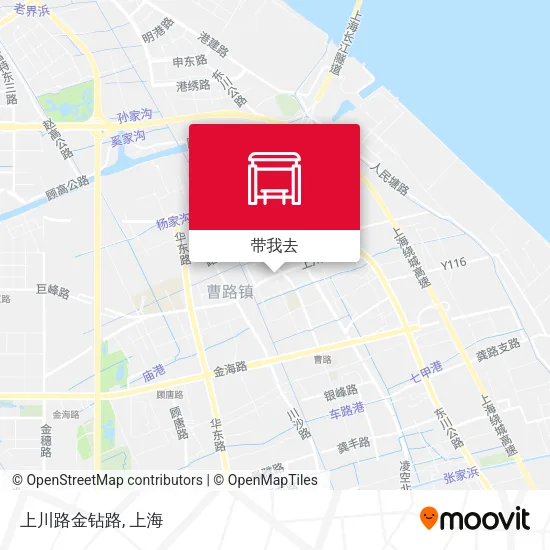 上川路金钻路地图