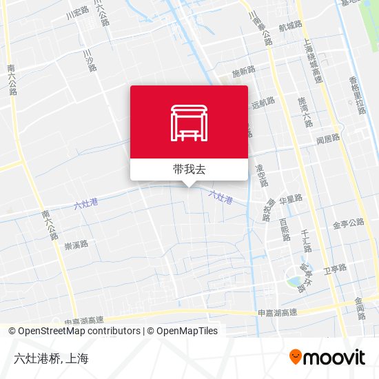 六灶港桥地图