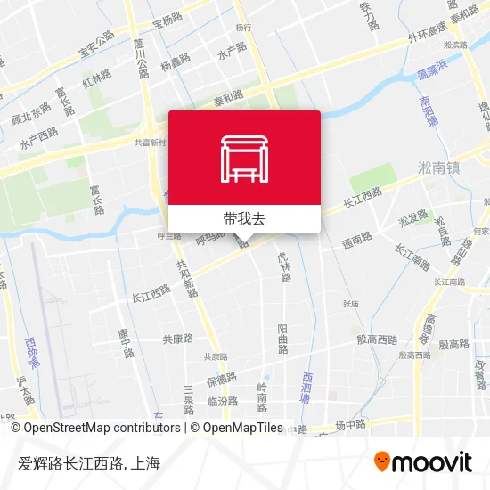 爱辉路长江西路地图