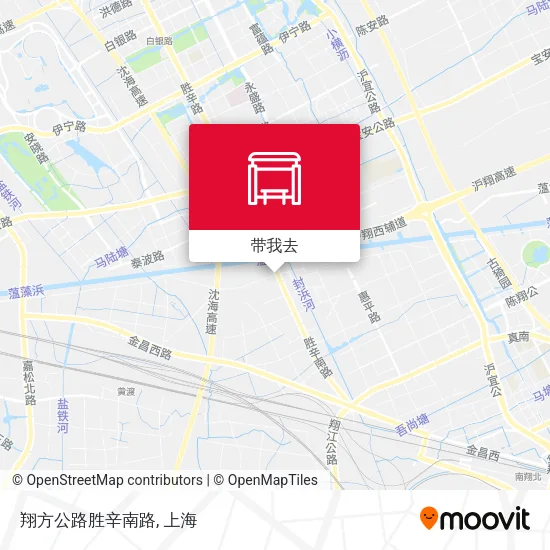 翔方公路胜辛南路地图