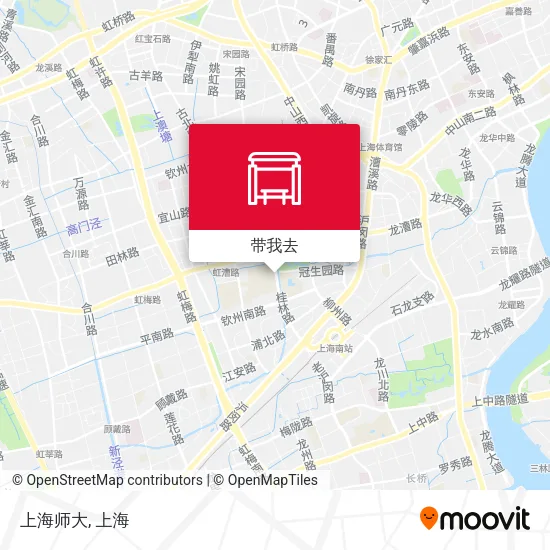 上海师大地图