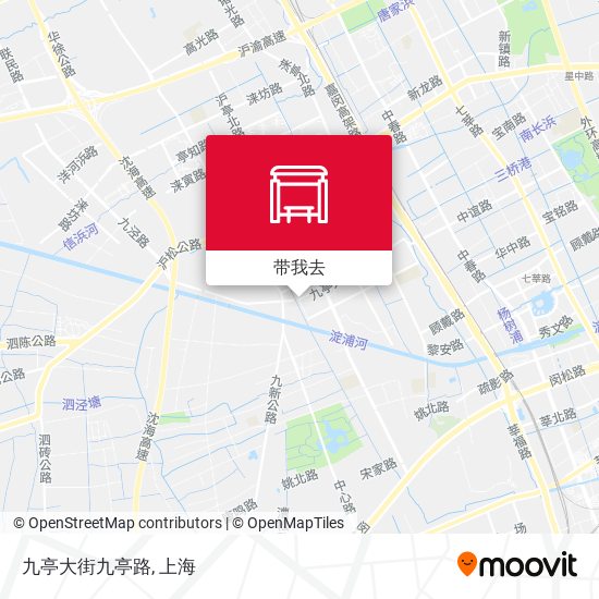 九亭大街九亭路地图