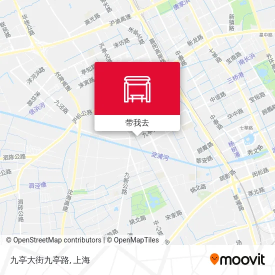 九亭大街九亭路地图