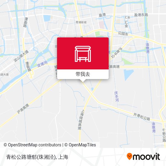 青松公路塘郁(珠湘泾)地图