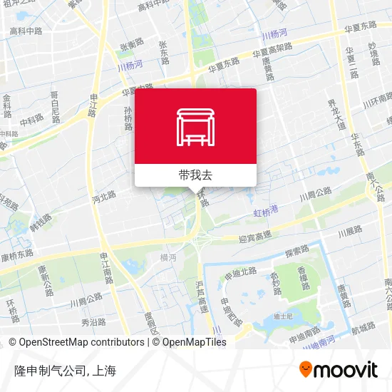 隆申制气公司地图