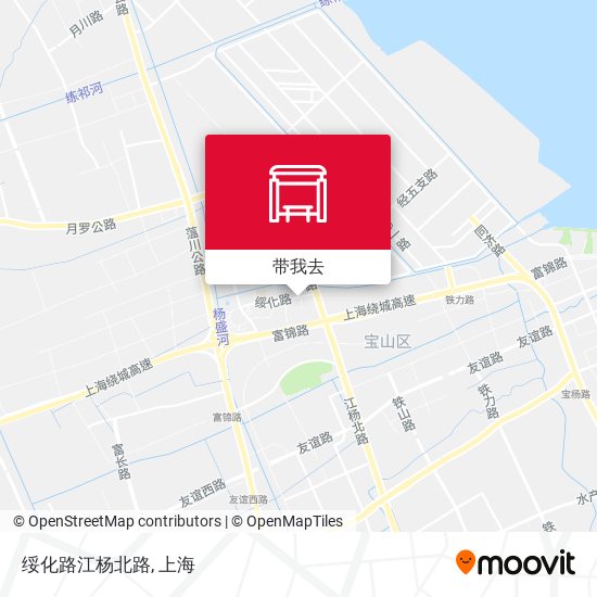 绥化路江杨北路地图