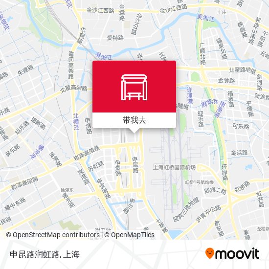 申昆路润虹路地图