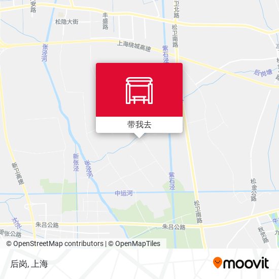 后岗地图