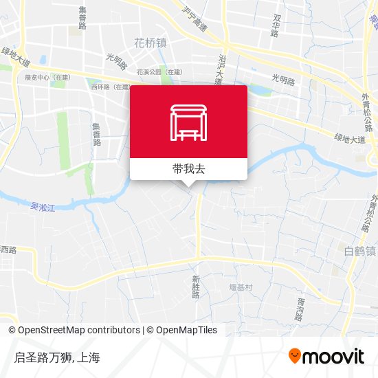 启圣路万狮地图