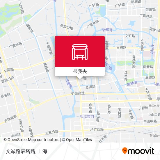 文诚路辰塔路地图