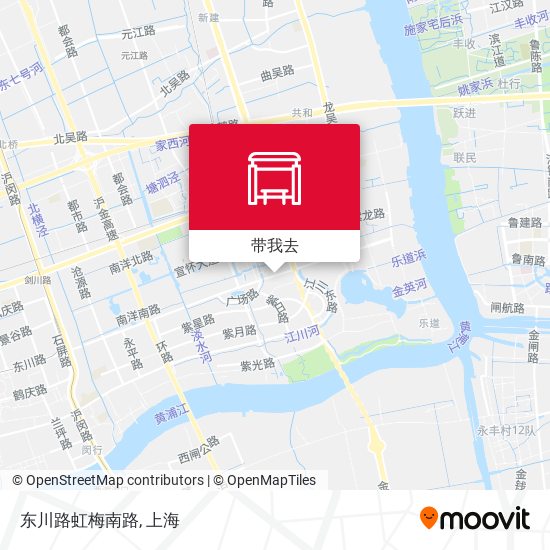 东川路虹梅南路地图
