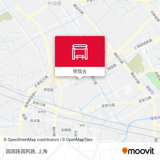 园国路园民路地图