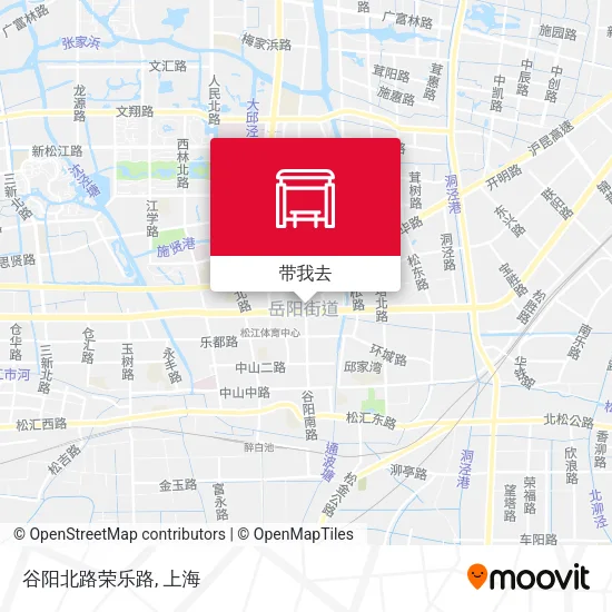 谷阳北路荣乐路地图