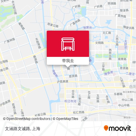 文涵路文诚路地图