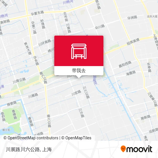 川展路川六公路地图