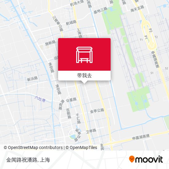 金闻路祝潘路地图