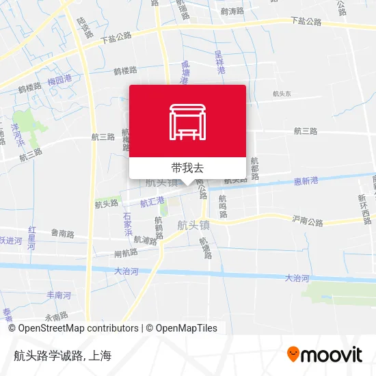 航头路学诚路地图