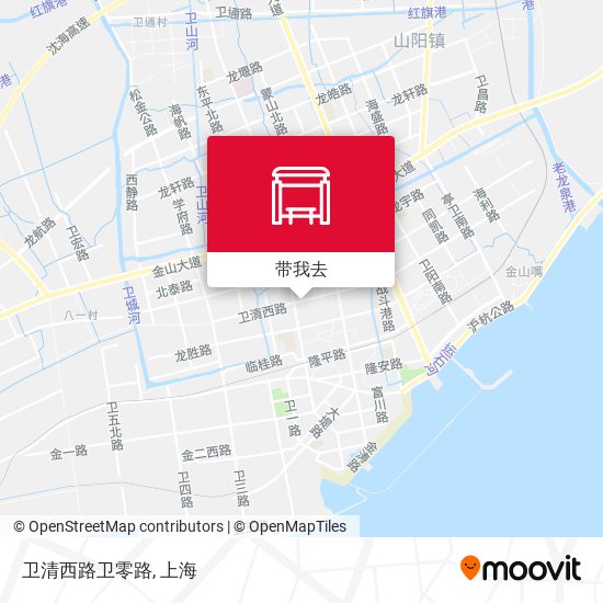 卫清西路卫零路地图