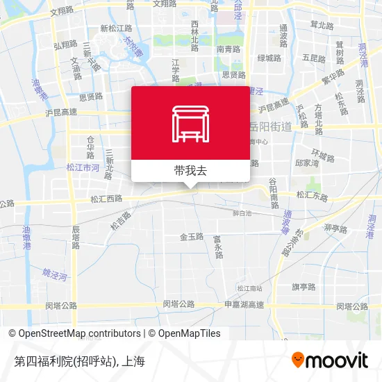 第四福利院(招呼站)地图
