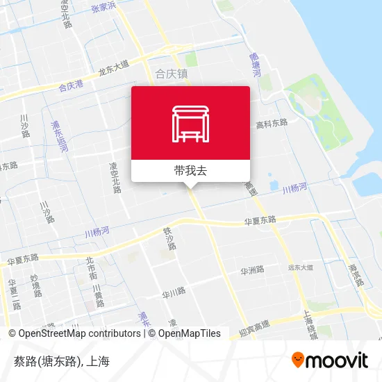 蔡路(塘东路)地图