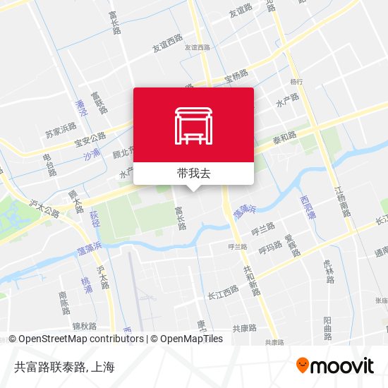 共富路联泰路地图